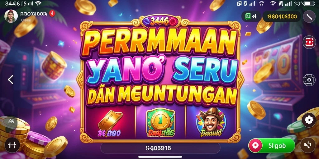 Gameplay seru dan menegangkan dari permainan Slot 3446.