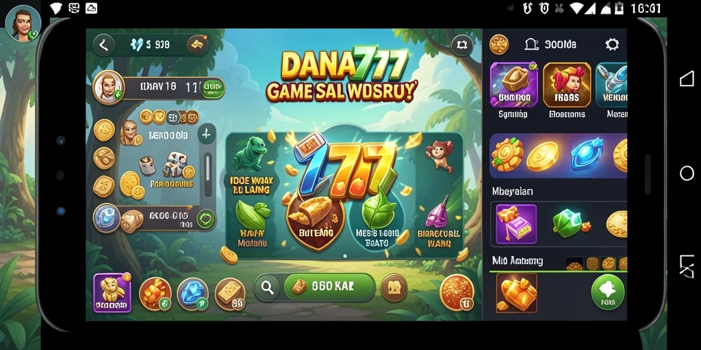 Tampilan gameplay DANA777 yang menarik dan penuh strategi.