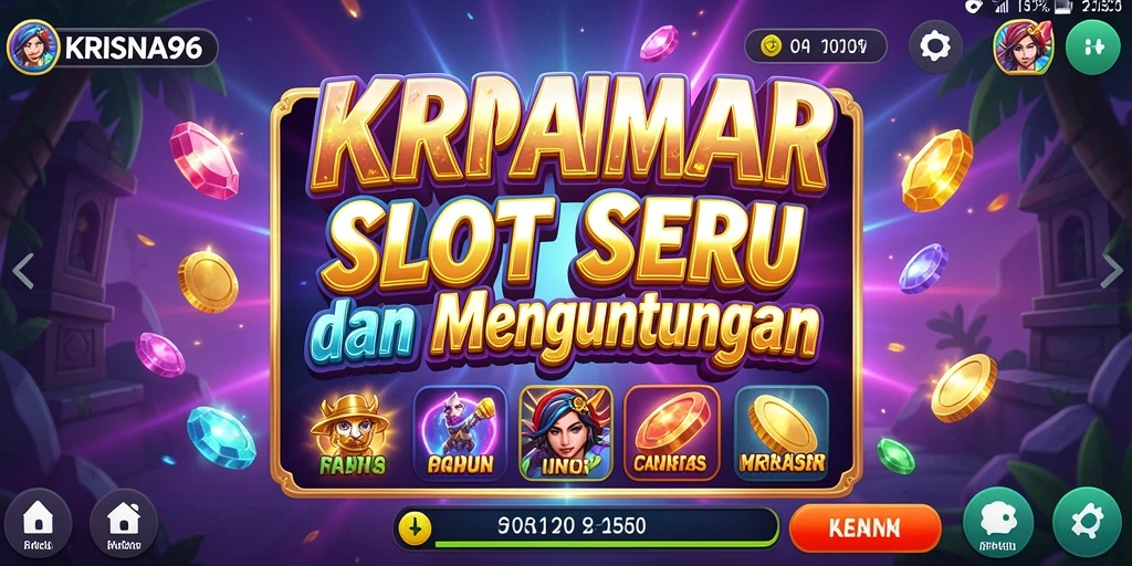 Tampilan gameplay seru di KRISNA96 dengan berbagai fitur menarik.