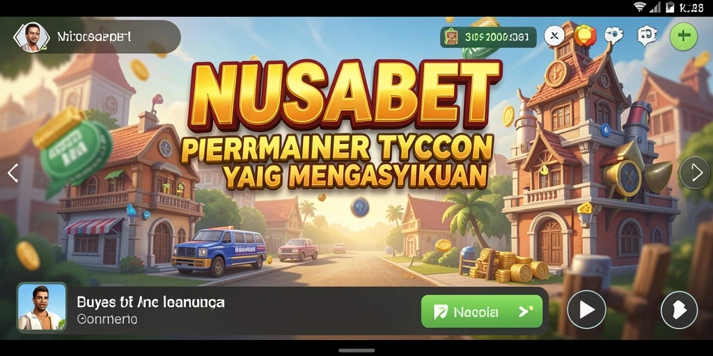 Tampilan screenshot permainan Tycoon yang menarik dari NUSABET.