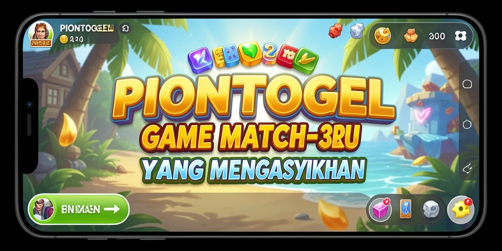 Tampilan menarik dari gameplay PIONTOGEL dengan warna-warni ceria.